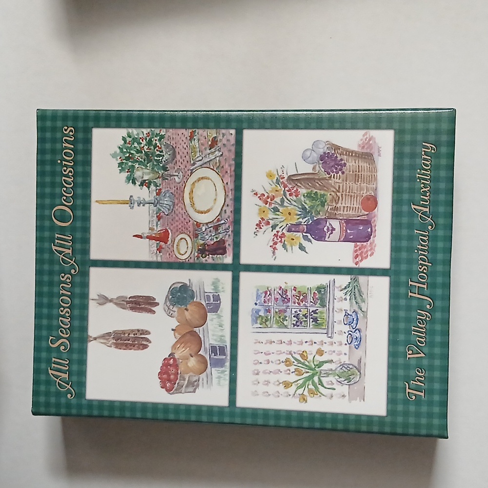 Morris Press Cookbooks All Seasons All Occasions Recipe book collection